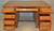 SOLD Antique Victorian Oak Raised Panel Partner Executive Desk