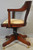 SOLD Antique Mahogany Bankers Lawyers Office Chair