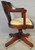 SOLD Antique Mahogany Bankers Lawyers Office Chair