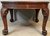 SOLD Antique Dining Table or Banquet Table with Claw Feet in Solid Mahogany