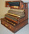 SOLD Antique Cash Register, Antique Wooden Cash Register, Mahogany, Inlaid
