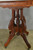 SOLD Antique Victorian Marble Parlor Table, Eastlake Burl Walnut Stand
