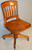 SOLD Antique Office Chair, Lady’s Oak Swivel Desk Chair