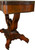 SOLD Antique Empire Game Table Period Flame Mahogany