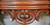 SOLD Antique Parlor Table, Victorian Grape Carved Marble Top Hall Stand