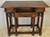 SOLD Antique Hall Table, Victorian Oak Gothic Style Parlor Sofa Table w/Drawer