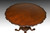 SOLD Antique Parlor Table, Custom Mahogany Birdcage Tilt Top Table
