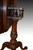 SOLD Antique Parlor Table, Custom Mahogany Birdcage Tilt Top Table