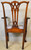 SOLD Antique Dining Chairs, 6 Mahogany Chippendale Carved Chairs w/Needlepoint