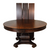 SOLD Antique Dining Room Table, Round Mahogany Empire Banquet Table