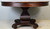 SOLD Antique Dining Room Table, Round Mahogany Empire Banquet Table