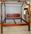 SOLD Poster Bed, King Size Carved Canopy Bed
