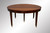 SOLD Banquet Dining Round Mahogany Inlaid Table with 7 Leaves
