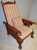 SOLD Antique Morris Chair, Victorian Lion Head Claw Foot Reclining Chair
