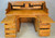 SOLD Antique Roll Top Desk, Oak Raised Panel Roll Top Desk by Standard - 60 inch Wide