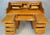 SOLD Antique Roll Top Desk, Oak Raised Panel Roll Top Desk by Standard - 60 inch Wide