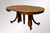 SOLD Antique Tiger Sawn Oak 48" Round Dining Table