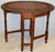 SOLD Antique Oak Carved Gateleg Dropleaf Table