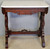SOLD Antique Parlor Table, Victorian Marble Top Carved Stand