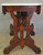 SOLD Antique Parlor Table, Victorian Marble Top Carved Stand