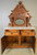 SOLD Antique Sideboard, Victorian Carved Marble Top Buffet