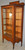 SOLD Antique China Closet, Unique Oak Curio Cabinet