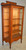 SOLD Antique China Closet, Unique Oak Curio Cabinet