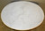 SOLD Antique Victorian Oval Heavily Carved Marble Top Parlor Stand by Brooks