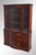 SOLD Mahogany Duncan Phyfe Curved Glass Breakfront China Cabinet by Drexel