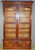 SOLD Antique Bookcase, Victorian Walnut Three Drawer Double Door Bookcase