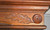 SOLD Antique Bookcase, Victorian Walnut Three Drawer Double Door Bookcase