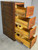 SOLD Antique Oak Four Drawer Filing Cabinet
