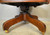 SOLD ﻿Antique Office Chair, Barrel Seat Lawyers Bankers Swivel Tilt Desk Chair