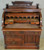 SOLD Antique Cylinder Desk , Victorian Walnut Desk