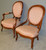 SOLD Antique Parlor Chairs, Victorian Lady’s and Gent’s Chairs