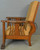 SOLD Antique Morris Chair, Oak Claw Foot Reclining Chair