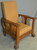 SOLD Antique Morris Chair, Oak Claw Foot Reclining Chair