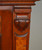 SOLD Antique Walnut Bookcase, Victorian Burl Walnut Double Door Bookcase