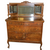 SOLD Antique Oak Sideboard, Curio Server Cabinet – Unique