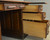 SOLD Antique Banker's Desk, Victorian Oak Raised Panel Lawyer’s Desk 54 inches