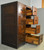 SOLD Antique Oak File Cabinet, Eight Drawer File Cabinet by Library Bureau
