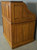 SOLD Antique Oak Ladies Raised Panel Roll Top Desk