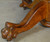 SOLD Antique Dining Table, Round Oak Claw Foot Dining Table – 54 Inches