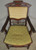 SOLD Antique Dining Chairs, Set of 7 Victorian Burl Walnut Kitchen Chairs