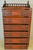 SOLD Antique Dresser, Victorian Walnut Carved Lock Side Gentleman’s Chest