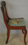 SOLD Antique Dining Chairs, Set of 6 Mahogany Empire Style Dining Room Chairs