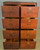 SOLD Antique Oak File Cabinet 8 Drawer Legal Size by Library Bureau