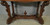 SOLD Antique Library Table, Victorian Marble Top Writing Desk
