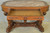 SOLD Antique Library Table, Victorian Marble Top Writing Desk