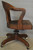 SOLD Antique Office Chair, Barrel Back Bankers/Lawyers Swivel Tilt Desk Chair